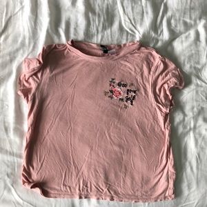 Light pink t-shirt